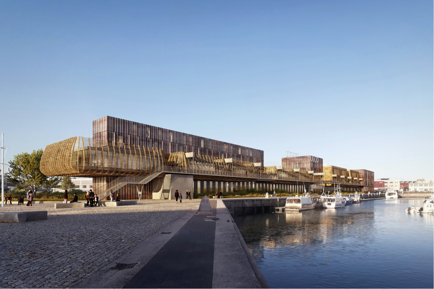 saa architectes equipements capecure boulohne sur mer